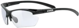 UVEX Sportstyle 802 V Small Black Mat/Smoke Cycling Glasses