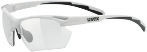 UVEX Sportstyle 802 V Small White/Smoke Cycling Glasses