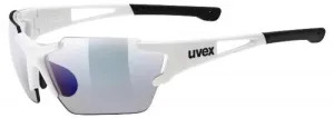 UVEX Sportstyle 803 Race VM Small White/Blue Cycling Glasses