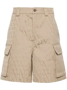VALENTINO - Cotton Bermuda Shorts #1808079