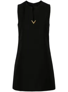 VALENTINO - Wool And Silk Blend Short Dress #1794163