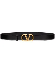 VALENTINO GARAVANI - Vlogo Signature Leather Belt #1771241