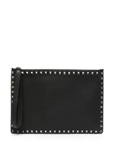 VALENTINO GARAVANI - Leather Clutch Bag