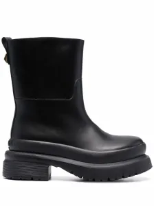 VALENTINO GARAVANI - Roman Stud Leather Boots #1205394