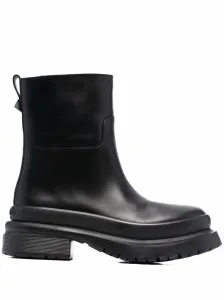 VALENTINO GARAVANI - Roman Stud Leather Boots #360811