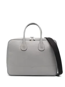 VALEXTRA - Mylogo Leather Briefcase #1643015