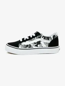 Vans Old Skool Kids Sneakers Black Grey #259856