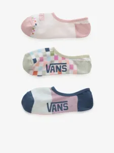Vans Check Yes Canoodle Set of 3 pairs of socks White