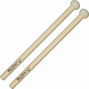 Vater MV-B1PWR Power Bass Drum Mallet 1 Sticks and Beaters for Marching Instruments