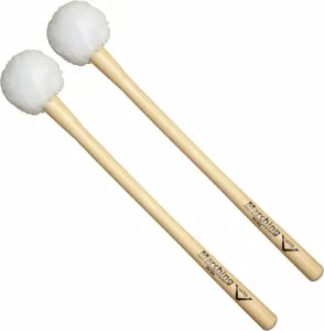 Vater MV-B3S Marching Bass Drum Mallet Puff Sticks and Beaters for Marching Instruments