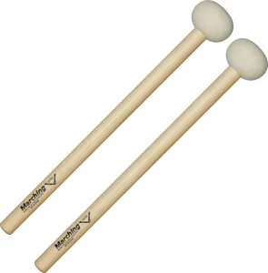 Vater MV-B4PWR Power Bass Drum Mallet 4 Sticks and Beaters for Marching Instruments