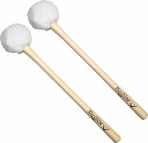 Vater MV-B4S Marching Bass Drum Mallet Puff Sticks and Beaters for Marching Instruments