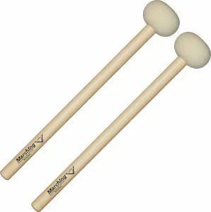 Vater MV-B5PWR Power Bass Drum Mallet 5 Sticks and Beaters for Marching Instruments