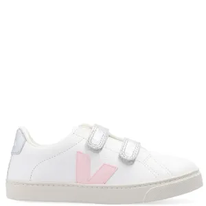 Veja Baby Girls Esplar Low-top Leather Sneakers White 26