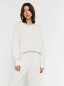 Vero Moda Silky Sweatshirt White