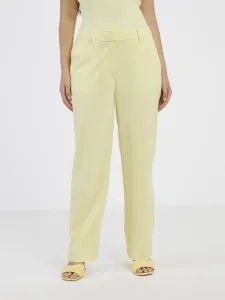 Vero Moda Trousers Yellow #1392856