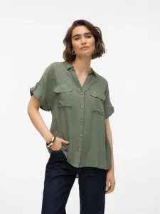Vero Moda Bumpy Shirt Green