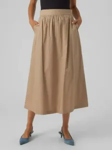 Vero Moda Cilla Skirt Beige #1816352