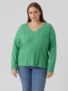 Vero Moda Curve Minnie Sweater Green