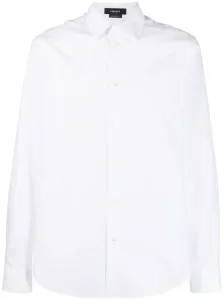 VERSACE - Logo All Over Cotton Shirt