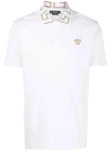 VERSACE - Greca Organic Cotton Polo Shirt #1808434