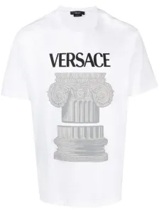 VERSACE - Logo Cotton T-shirt #1640947
