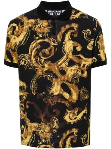 VERSACE JEANS COUTURE - Cotton Polo Shirt With Logo #1833453