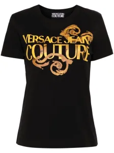 VERSACE JEANS COUTURE - Cotton T-shirt With Print #1833266