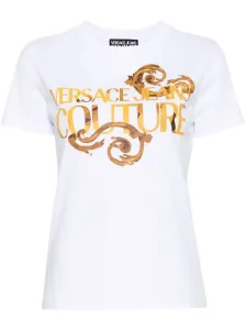 VERSACE JEANS COUTURE - Cotton T-shirt With Print #1833486