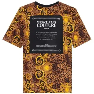 Versace Jeans Couture Men's Baroque Print T-shirt Multi-coloured M #1576889
