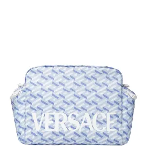Versace Kids Changing Mat Bag Blue ONE Size