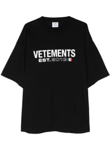 VETEMENTS - Logo Cotton T-shirt #1836151