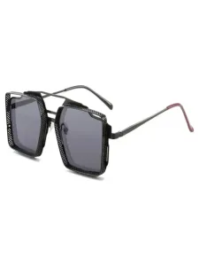 VEYREY Steampunk Sosrael Sunglasses Black