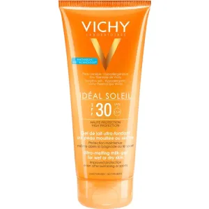 VichyCapital Soleil Melting Milk Gel SPF 30 - Wet Technology (Water Resistant - Face & Body) 200ml/6.7oz