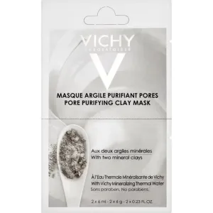 Vichy Mineral Masks cleansing clay face mask small pack 2 x 6 ml