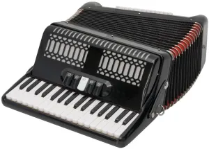 Victory 72BS Black Piano accordion