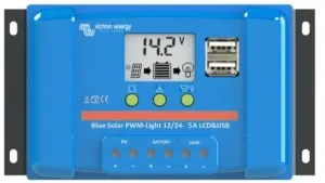 Victron Energy BlueSolar PWM-LCD 12/24V-5A #49749