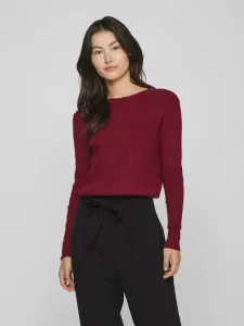 Vila Comfy Sweater Red #1595083