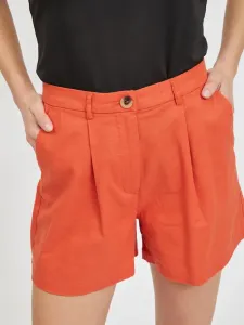 Vila Alina Short pants Orange
