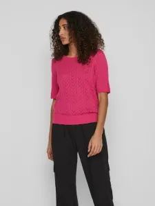 Vila Shelley T-shirt Pink #1167816