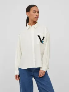 Vila Smurfy Shirt White #95362