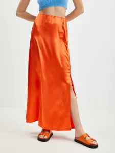 Vila Ella Skirt Orange