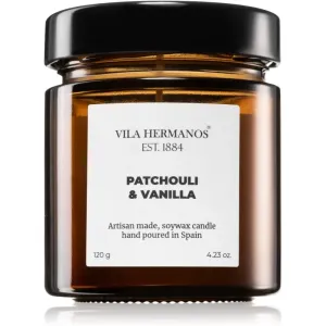 Vila Hermanos Apothecary Patchouli & Vanilla scented candle 120 g #265727