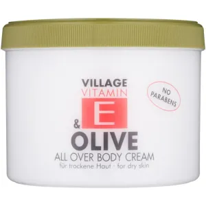 Village Vitamin E Olive Body Cream paraben-free 500 ml