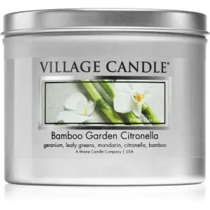 Village Candle Bamboo Garden Citronella scented candle in a tin 311 g