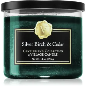 Village Candle Gentlemen's Collection Silver Birch & Cedar scented candle 396 g