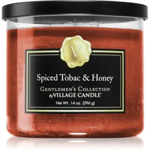 Village Candle Gentlemen's Collection Spiced Tobac & Honey scented candle 396 g