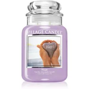 Village Candle Hope scented candle (Glass Lid) 602 g