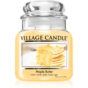 Village Candle Maple Butter scented candle (Glass Lid) 389 g