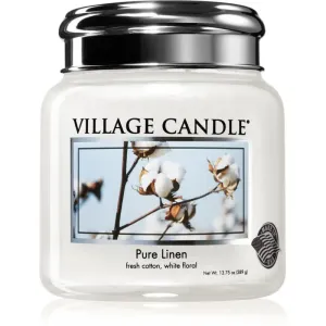 Village Candle Pure Linen scented candle (Metal Lid) 389 g